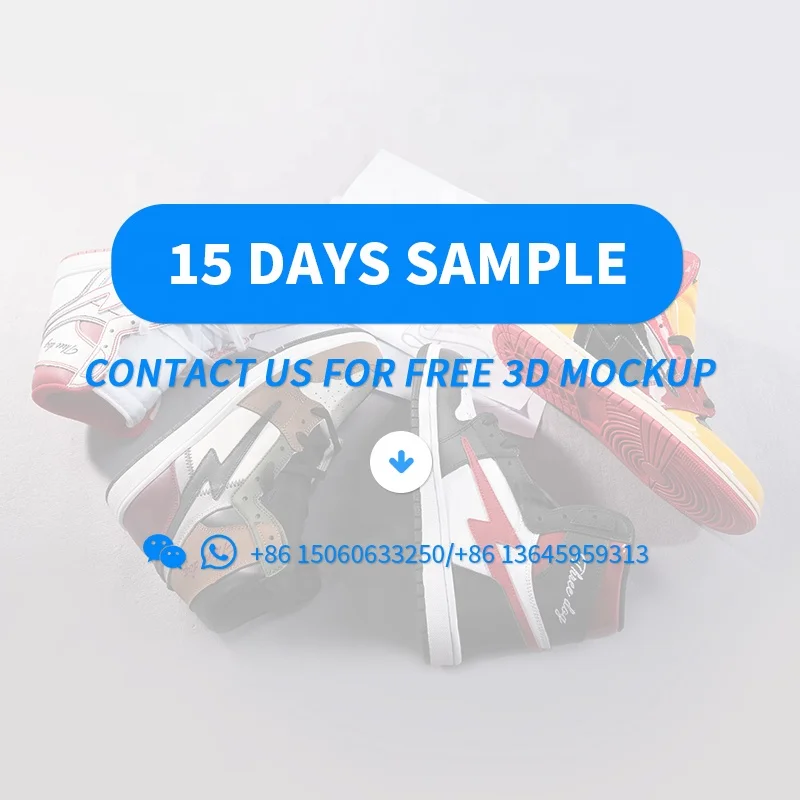 Custom Sneaker Manufacturer Small Orders Genuine Leather Retro Sports Shoes OG AJ Basketball Shoes For Men