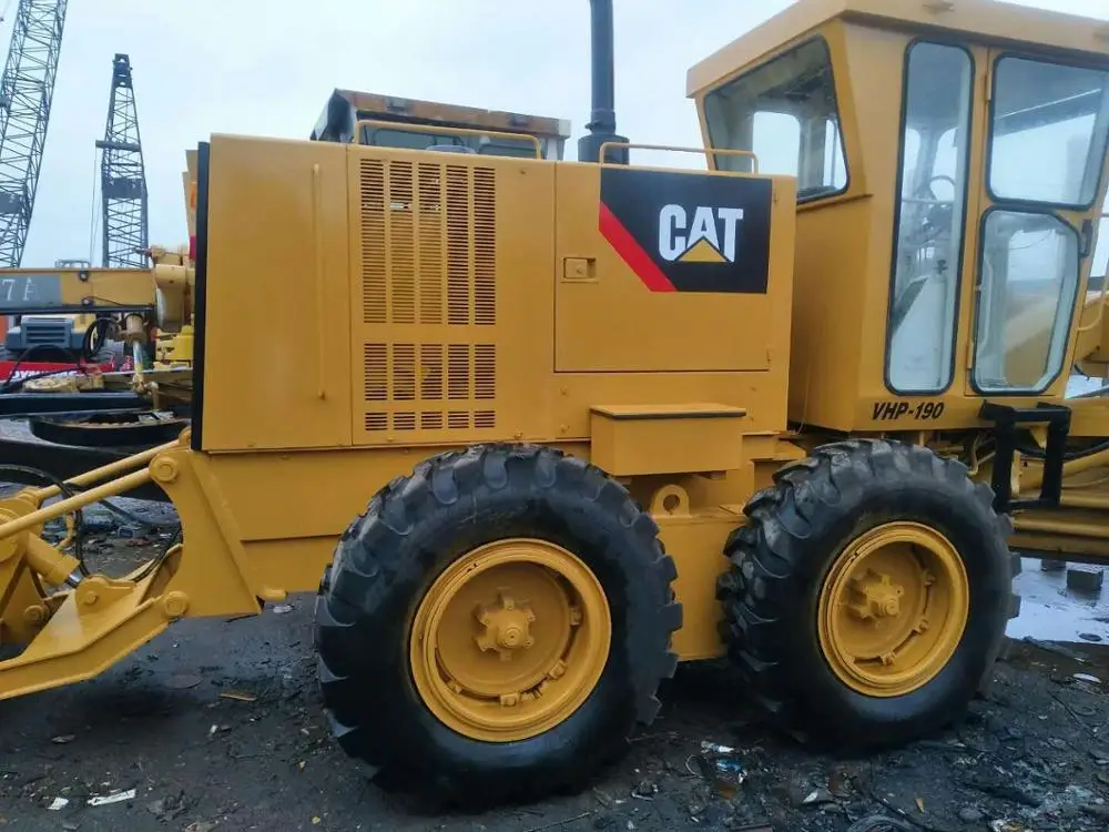 Original japan Low Hours and Cheap Price CAT 140K/Used CAT 14G Motor grader For sale