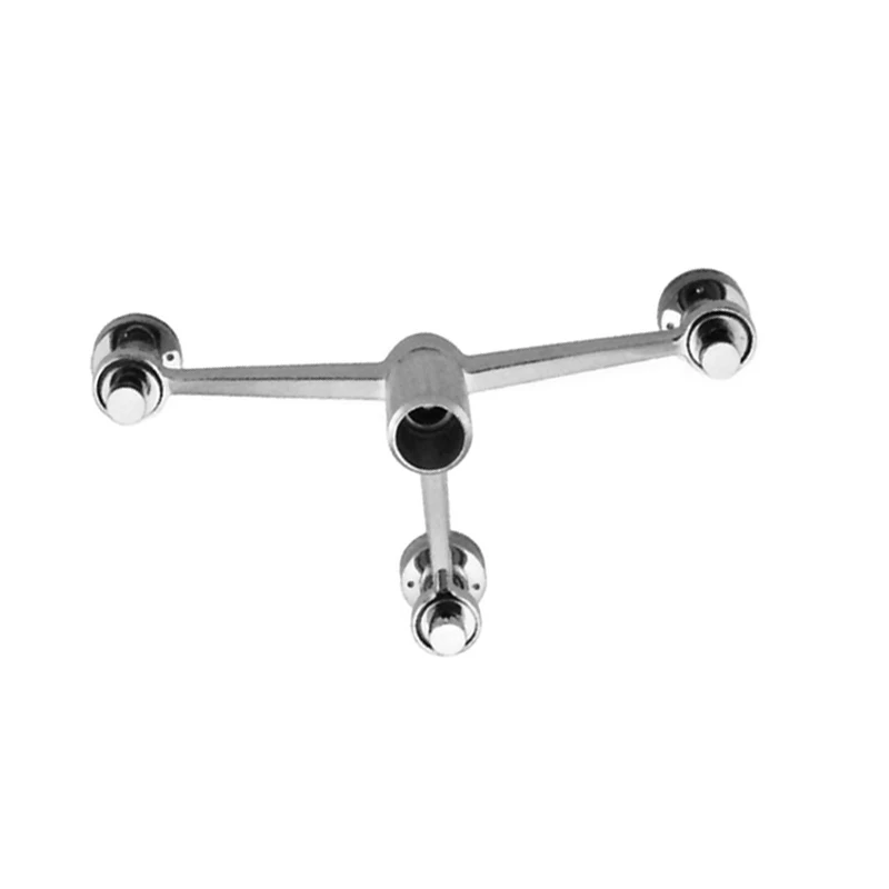 Прочный фиксированный стеклянный занавес из нержавеющей стали 3 способа соединения