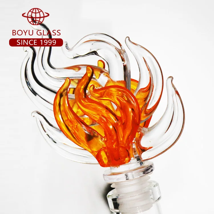 2022 Borosilicate Dragon Shape Liquor Bottle 350ML Double Walled Tumbler