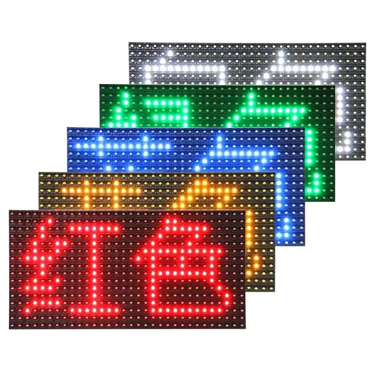 Outdoor P8mm DIP Led Module Size 1x0.5 feet Full Color Led Matrix Display Panel 40x20 Dots Directly Supplied By RGX Manufacturer