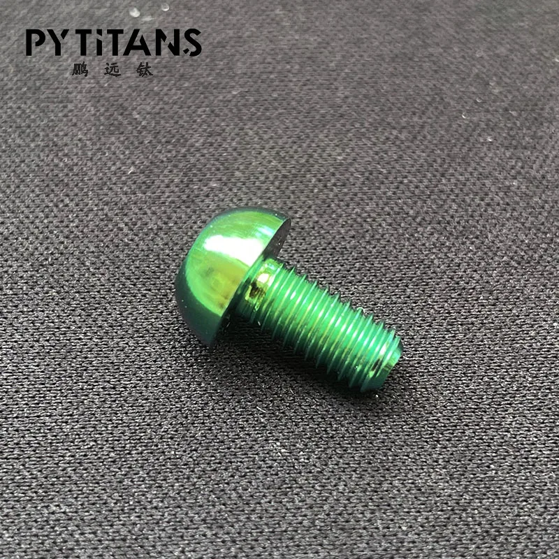 Gr5 Titanium Alloy screws factory Bicycle torx pan head Screw bolts m6 m5 by PYTITANS