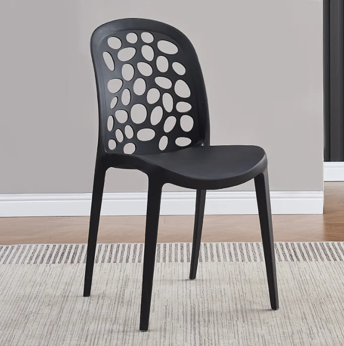 Factory wholesale Colorful stackable plastic dining chairs restaurant hotel chair