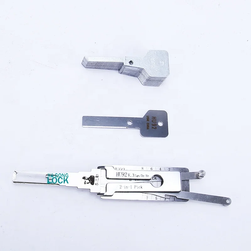 Lishi Tool Hu92 2 in 1 Pick Decoder HU92 Lishi locksmith tools