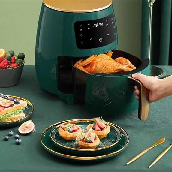 Быстрая доставка Серебряный гребень 1450 Вт 4.5л емкость цифровой контроль жарки фри