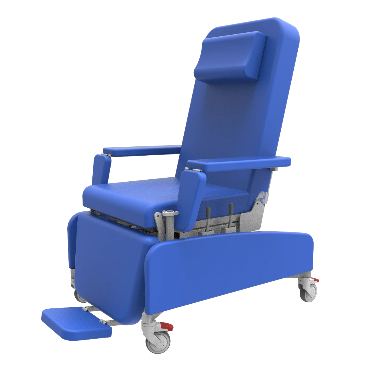 Best selling PY-YS 3 sections blood donor chair manual hemodialysis chair