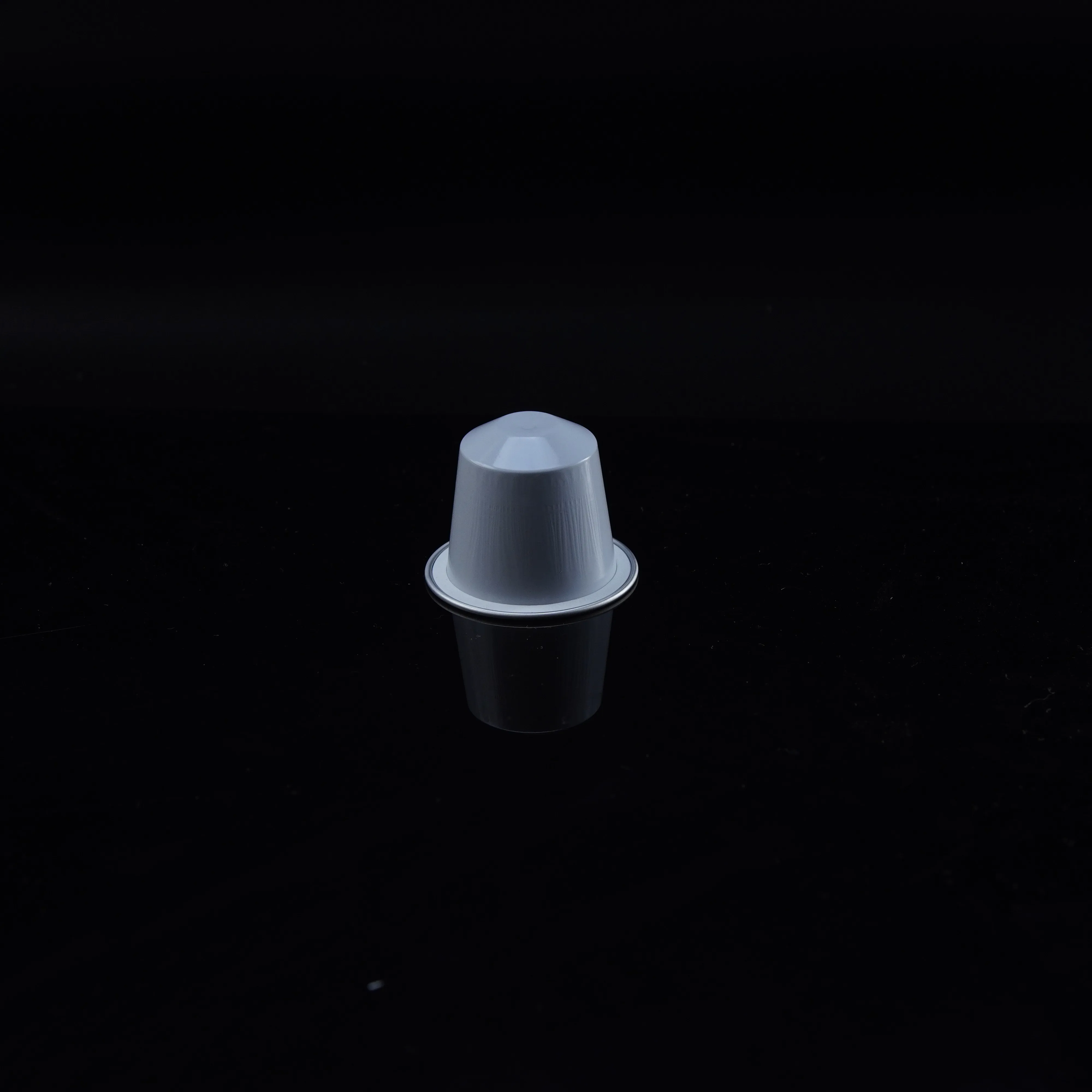 Disposable rubber free paper ring environmentally friendly coffee capsule