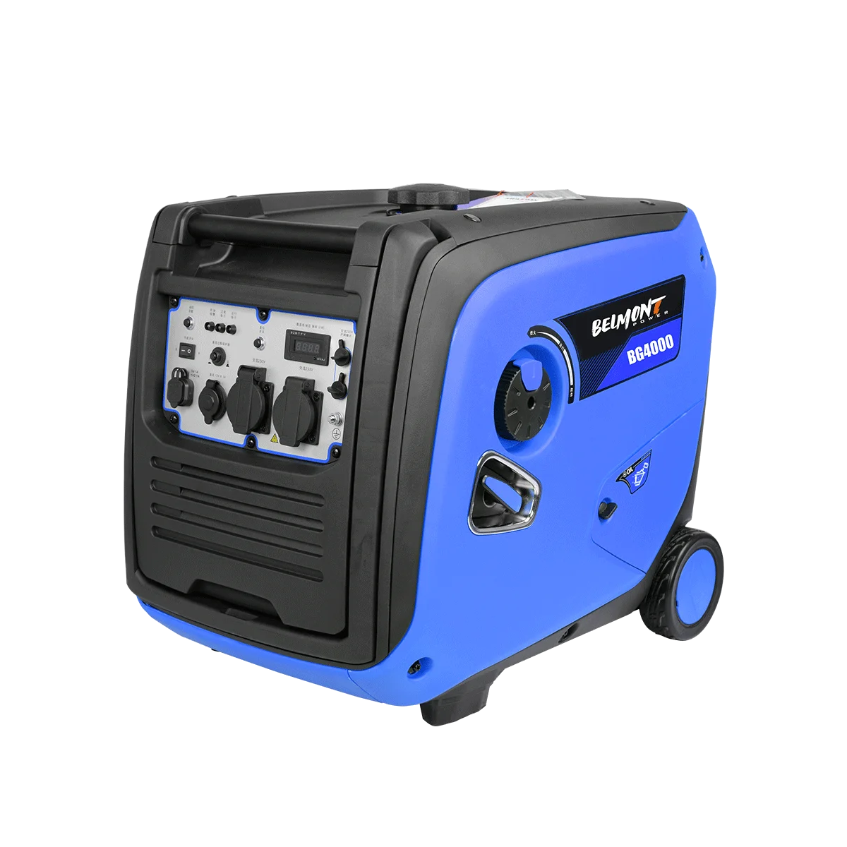 Quiet Technology Portable 4KW 3.5KW Power Portable Gasoline Inverter Generator