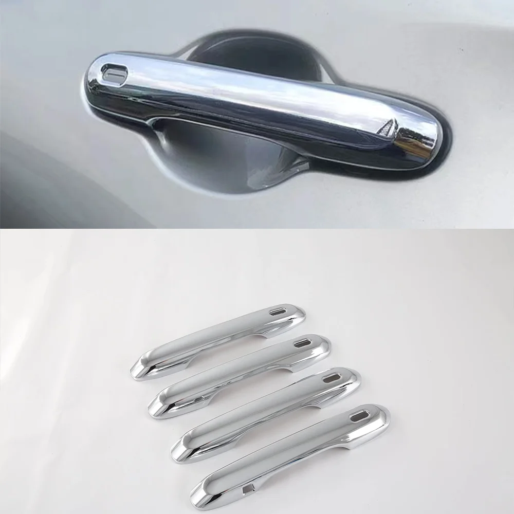 Car Accessories Body Kit Auto Chrome LHD Door Handle Insert Cover For 2022 Lexus NX 260