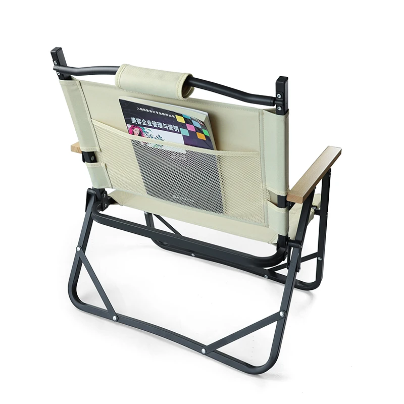 Оптовая продажа с фабрики, уличные пляжные рыболовные регулируемые спинки, металлические складные кресла для кемпинга