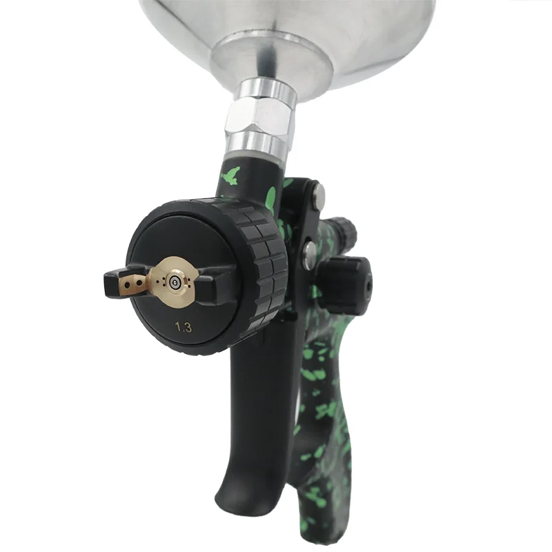 Multi-functional repairable sprayable pneumatic spray gun with Metal Swivel Cup or Plastic Swivel Cup