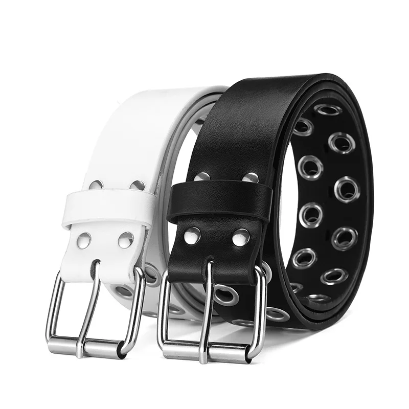 Unisex Punk Belt Y2K PU Leather Adjustable Body Decorative Belts Gothic Rock Wild Holiday Costume Gift