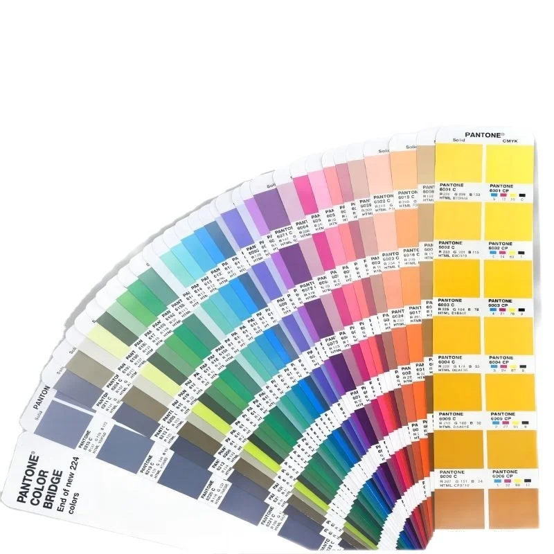 GP6102B 2022 brandnew 2359 Colors PANTONE COLOR BRIDGE GUIDE SET  Guide for Converting Pantone to CMYK, HTML, & RGB Equivalents