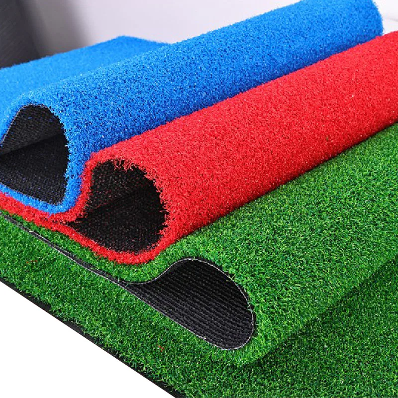 Outdoor Rug Golf Hitting Practice Mat in  Green Artificial Grass