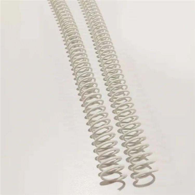 Notebook Binding Spiral Plastic Coil Anneau monofilaire en plastique Spirales plastique Coil 6-50 mm single loop wire binding