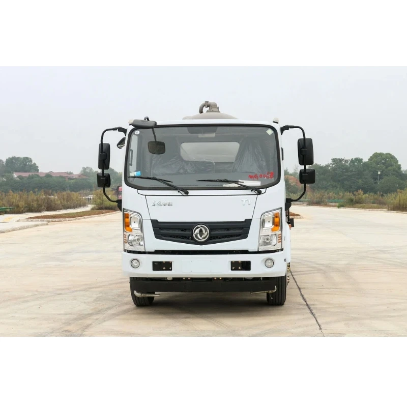 Экспортный всасывающий грузовик 4*2 шасси 3800 колесной базы Dongfeng Huashen 9 кубический