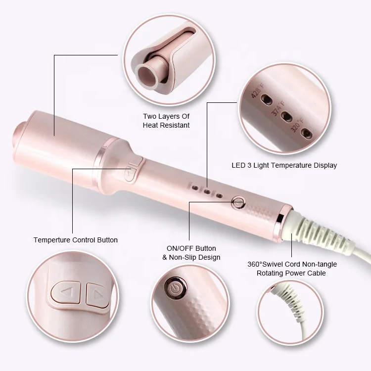 ihongSen Magic Dryer And Hair Straightener Curling Iron Hair Tools Set Automatic Hair Curler