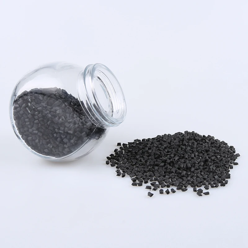 PA66 CF35MS Factory Raw Plastic Pa66 Injection Molding Pellets Apply To Mechanical Textile Products