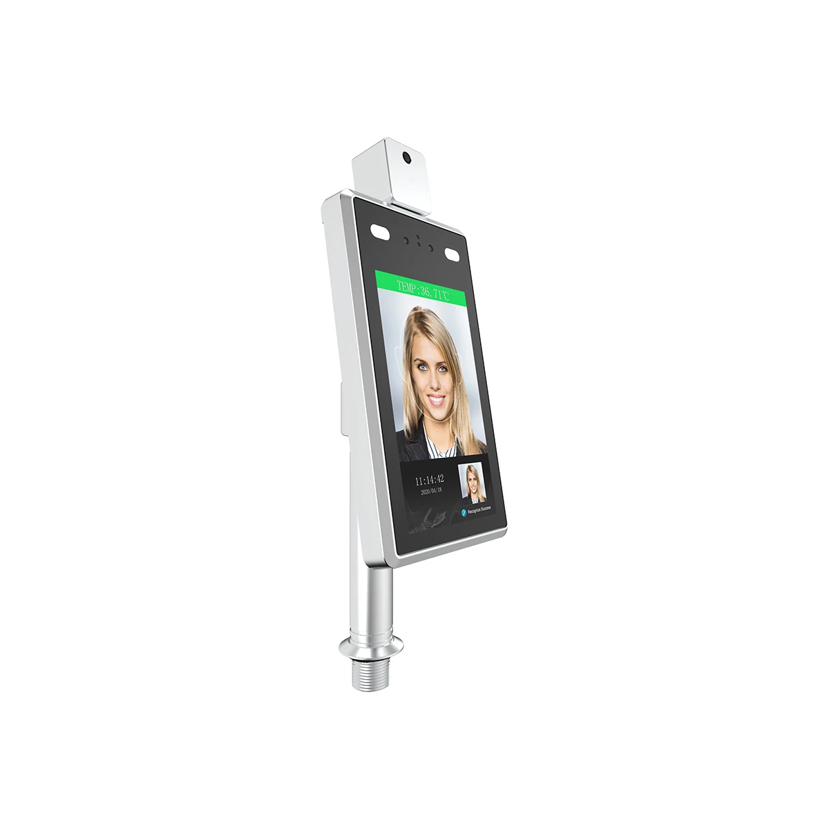 AI Face Recognition Body Temperature Scanner Camera with Germany Sensor