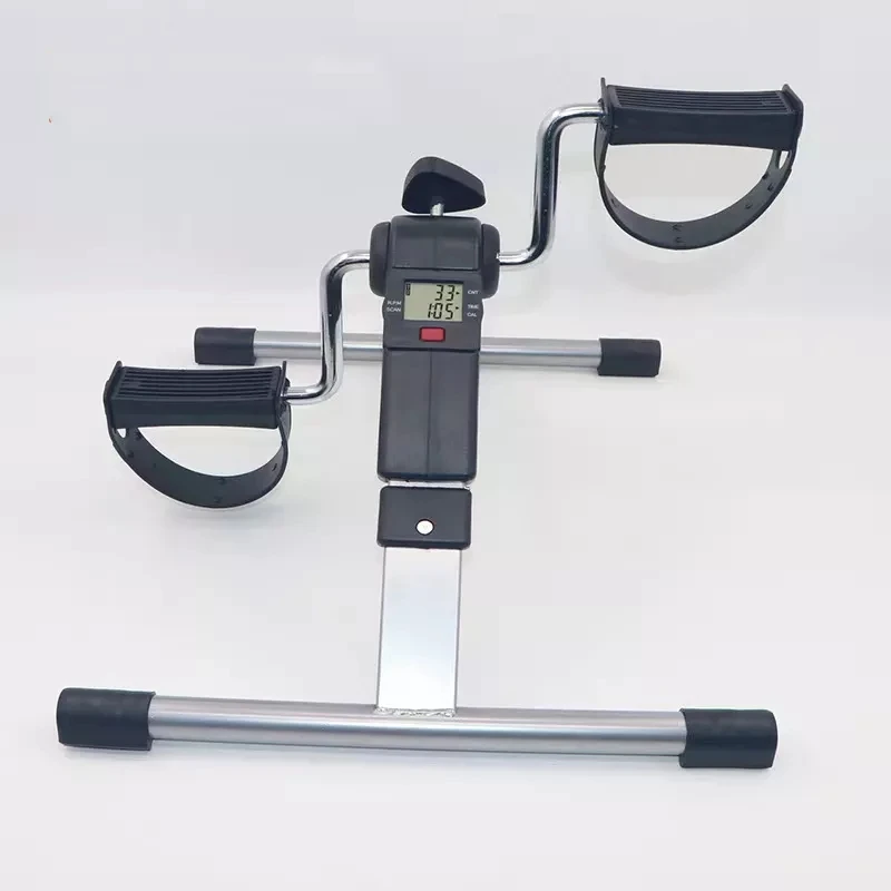 Mini Exercise Bike Hand Foot Exercise Pedal Folding Bicycle Indoor Leg Trainer Beauty Leg Machine