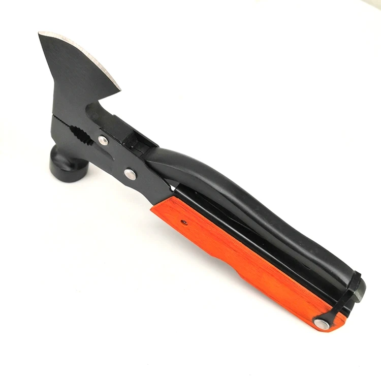 
Newest outdoor multi function Camping tool axe and hammer survival hatchet tactical axe with sheath stock available 