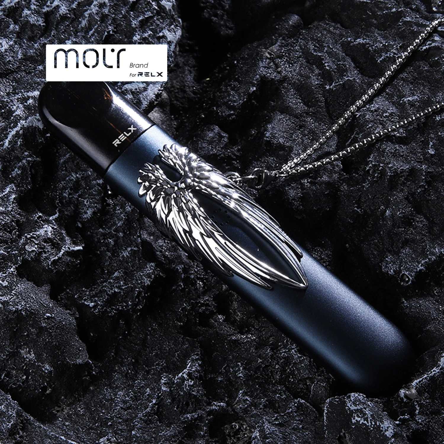  Molyvape 2021 металлический чехол с крыльями ангела реликс шнурок для вейпа поддержка индивидуальных заказов аксессуары Oem Odm