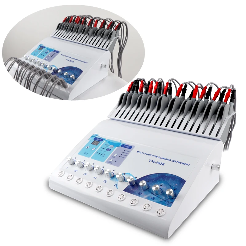 Electric Muscle Stimulator Abdominal Fitness Electro Stimulation Instrument For Weight Loss