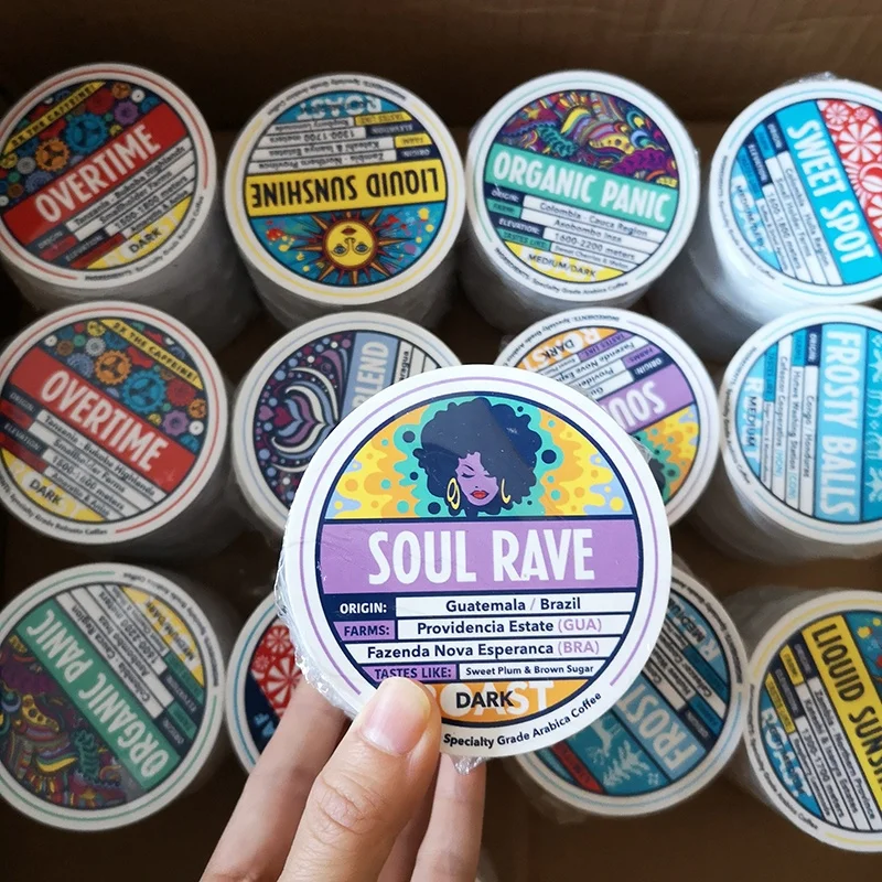 Custom high quality Printing Waterproof PVC Vinyl Custom Stickers Adhesive Label Logo Design UV Proof Die Cut Sticker