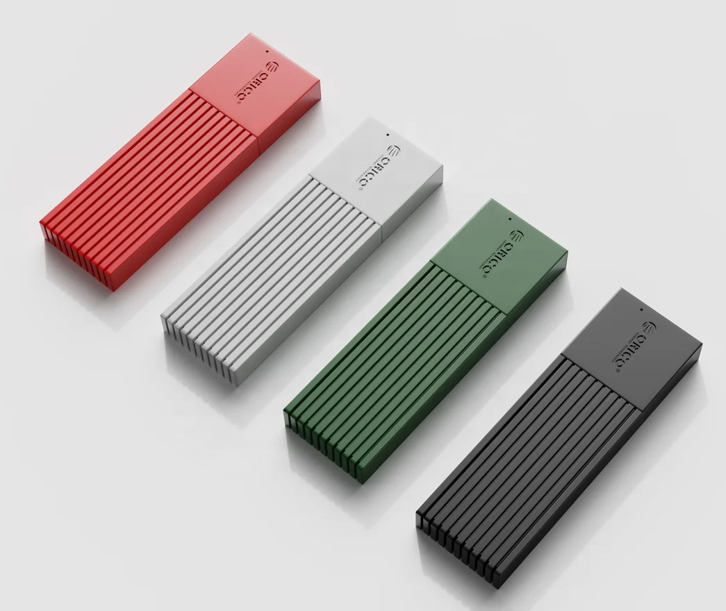 
OEM/ODM ORICO New Arrival 2.5' External Solid State Disk Double protocol M.2 SSD Enclosure 