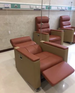 EU-MC534 Factory price economic High Quality manual adjustable Medical Recliner Dialysis Chair manual blood donation chair