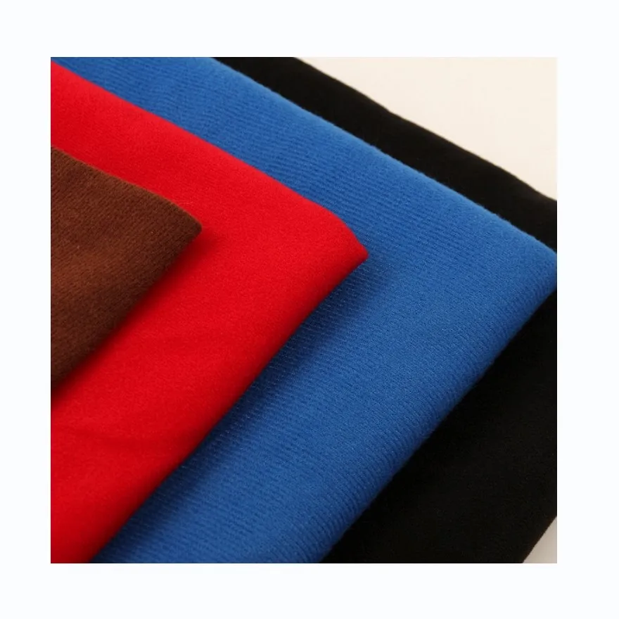 Good quality 100% polyester 50D 120GSM knit pocket liner Single side napping fabric