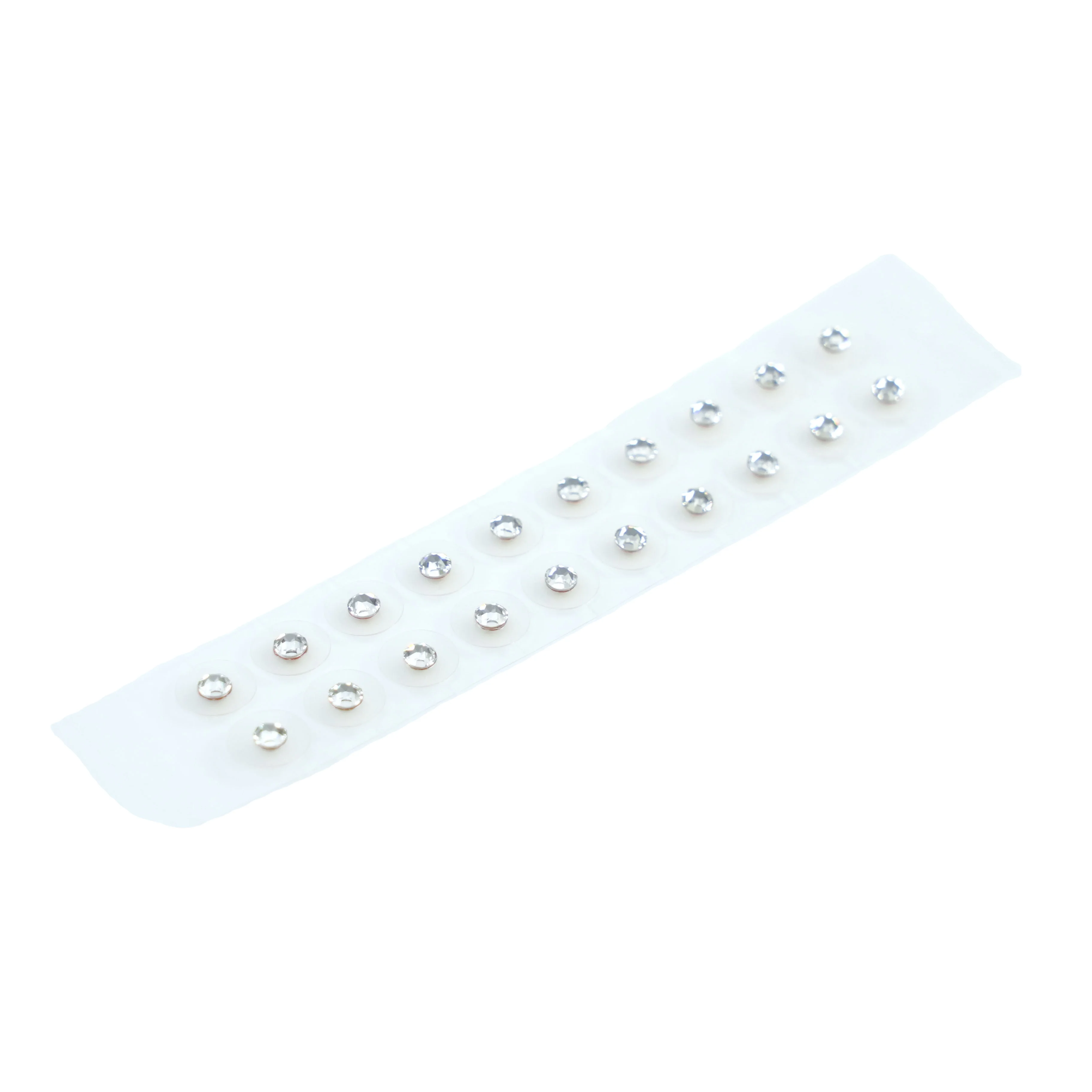 Crystal 24k Gold Auricular Therapy Point Sticker  Ear Seeds With OEM Customized Packing Bags