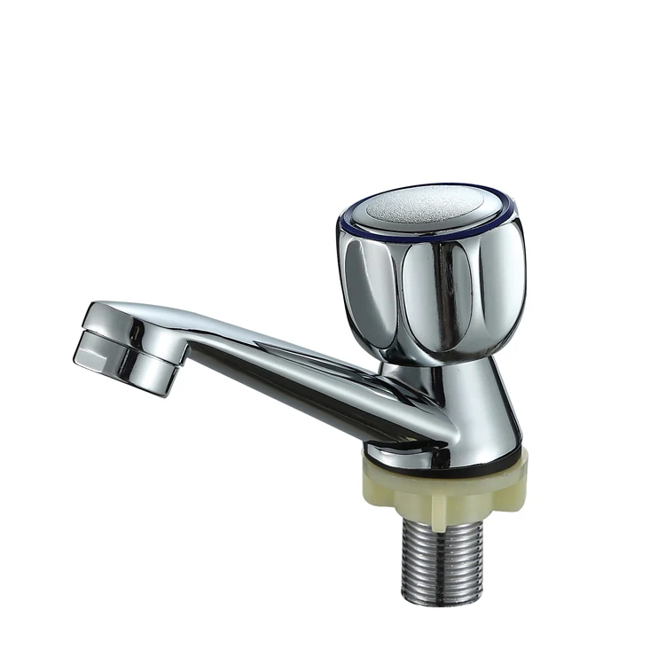 Exquisite rotary switch round handle small basin faucet common in domestic public places
