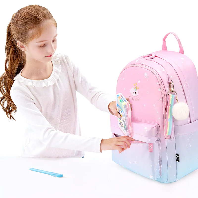 
Unicorn school bag with large capacity backpack school bag 