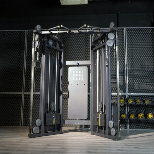 Commercial use Gym Body Strong Equipment Small Cable Crossover Multi-function Trainer Gym Fts Glide