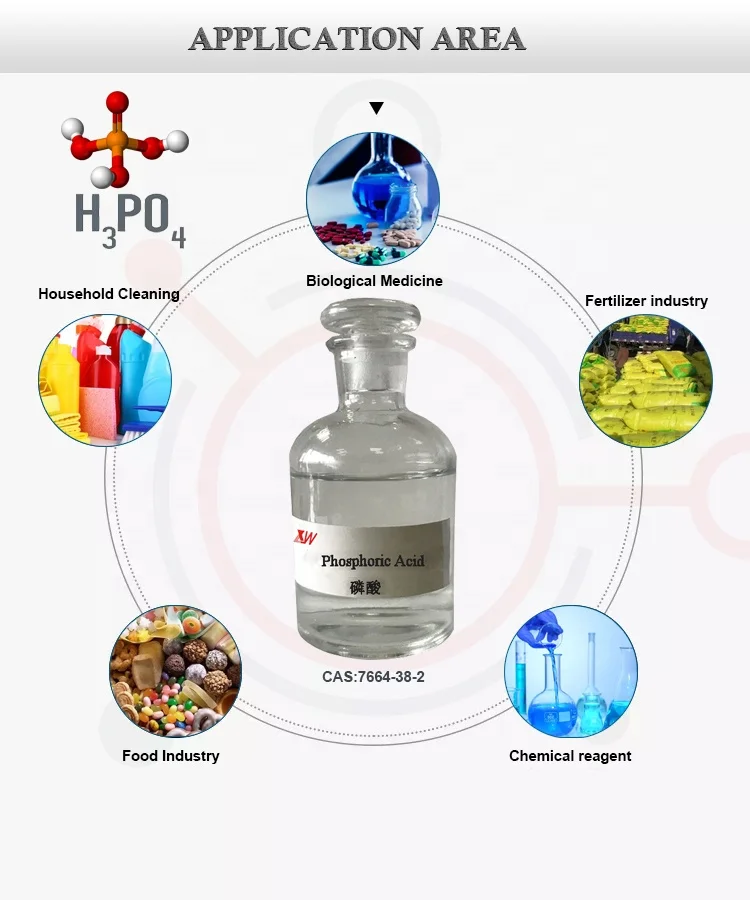 Food Grade Technical H3PO4 Phosphoric Acid 85% prices