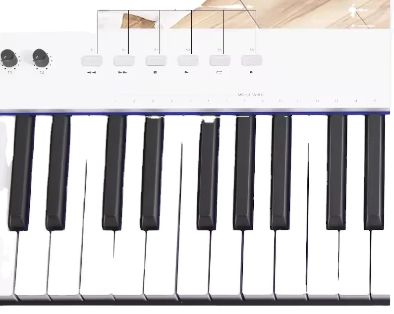 X6III 61 keys  Electronic music controller Keyboard Musical Instruments & Accessories MIDIPLUS