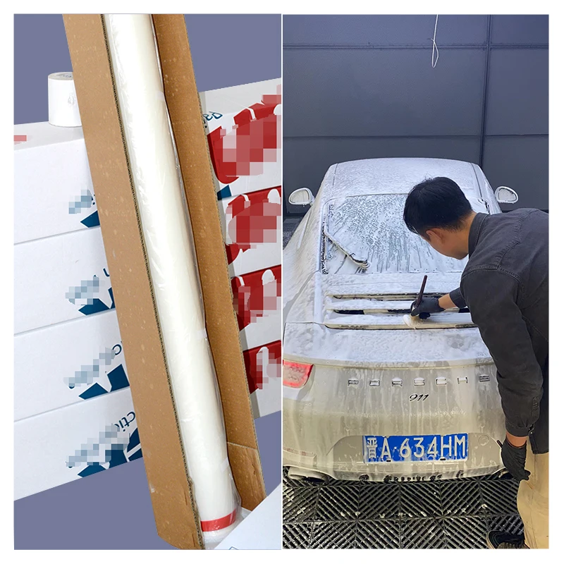 Clear Film Roll PPF Car Body Paint Protection Film SUTNEK PPF Ashland Glue USA Lubrizol TPU PPF