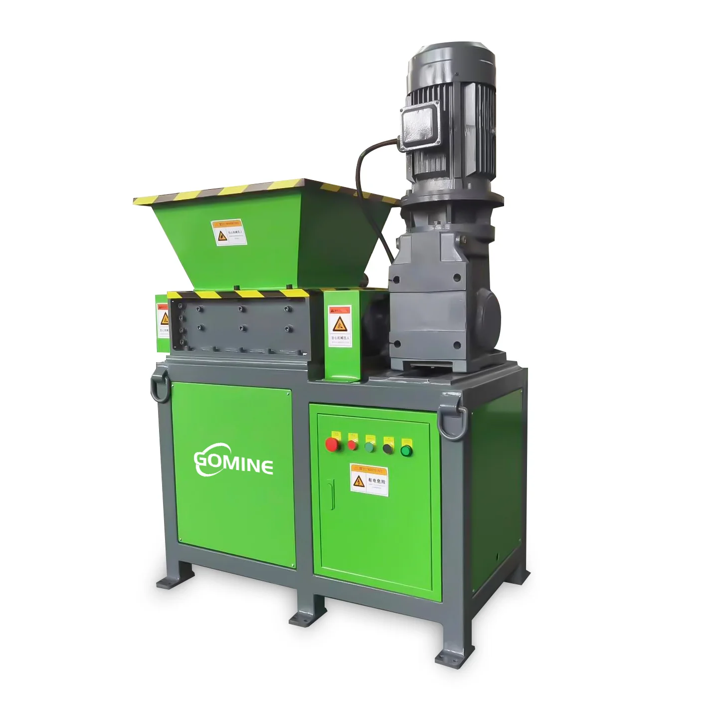 Mill Crusher Bicycle Tire Shredder Electric Car Stator Rotor Machine West Plastic Shredder and Glass Cutter Machine Double Shaft