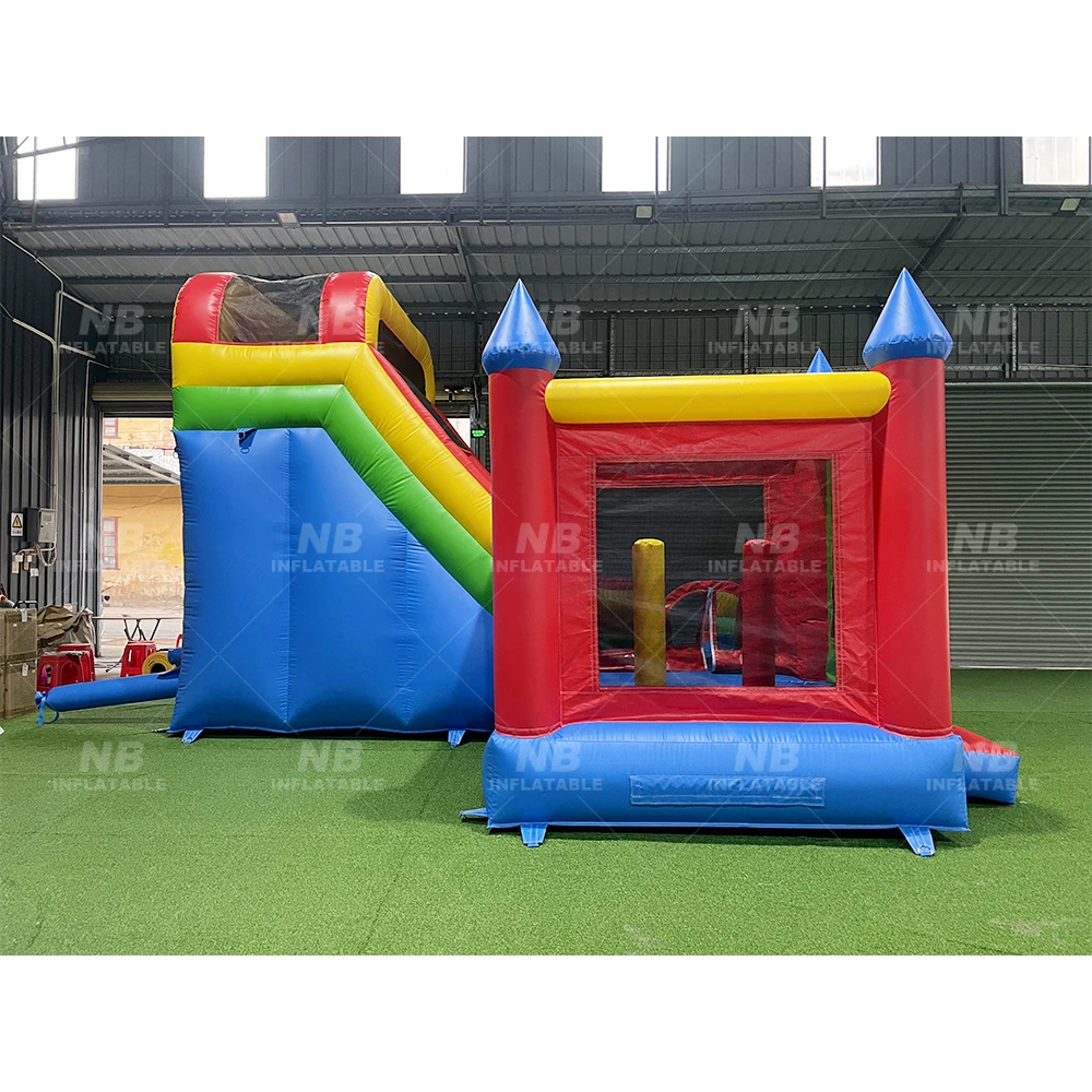 Bounce bouncy house slide combo bouncer bouncy combo gonflable inflatable jump castle