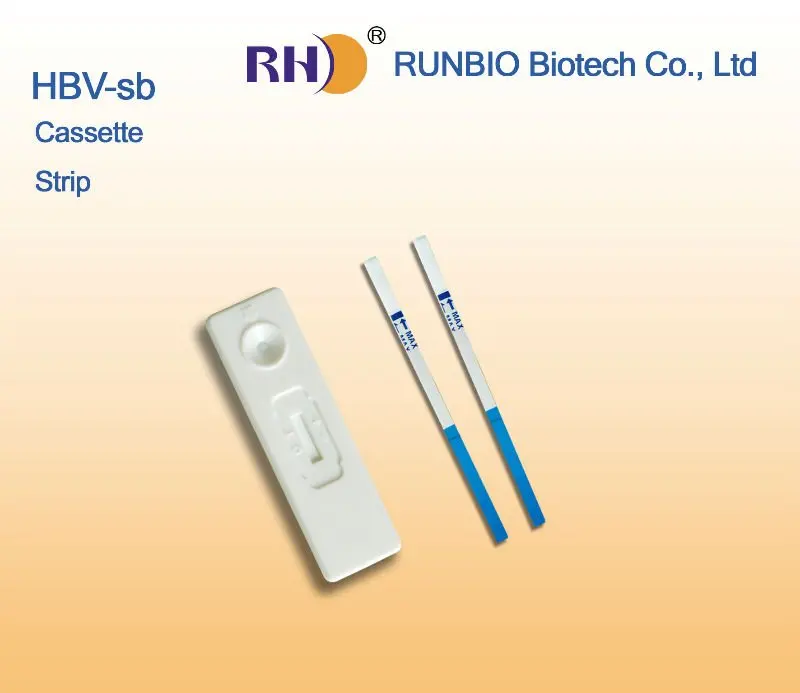 Runbio one step Hepatitis B virus test kit HBV Test with wholesale price