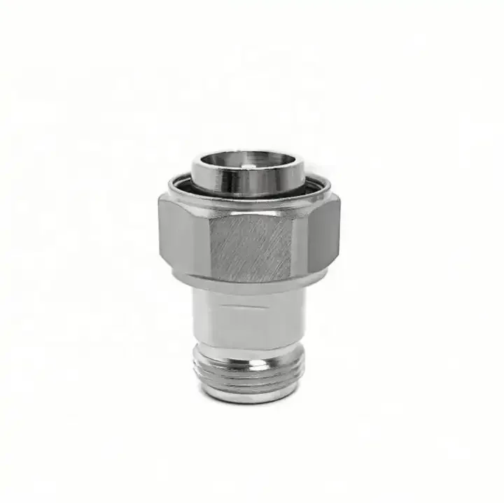 Mini Din 4.3-10 rf adapters 4.3-10 male plug to N female jack low PIM rf coaxial adaptor connectors