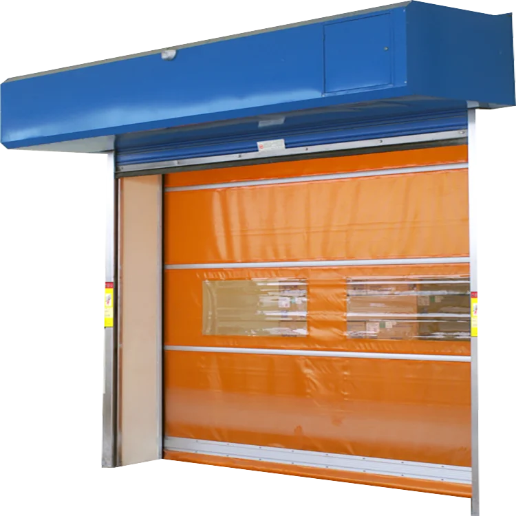 hot automatic fast rolling door explosion proof sound insulation pvc curtain soft high speed roller shutter doors for workshop