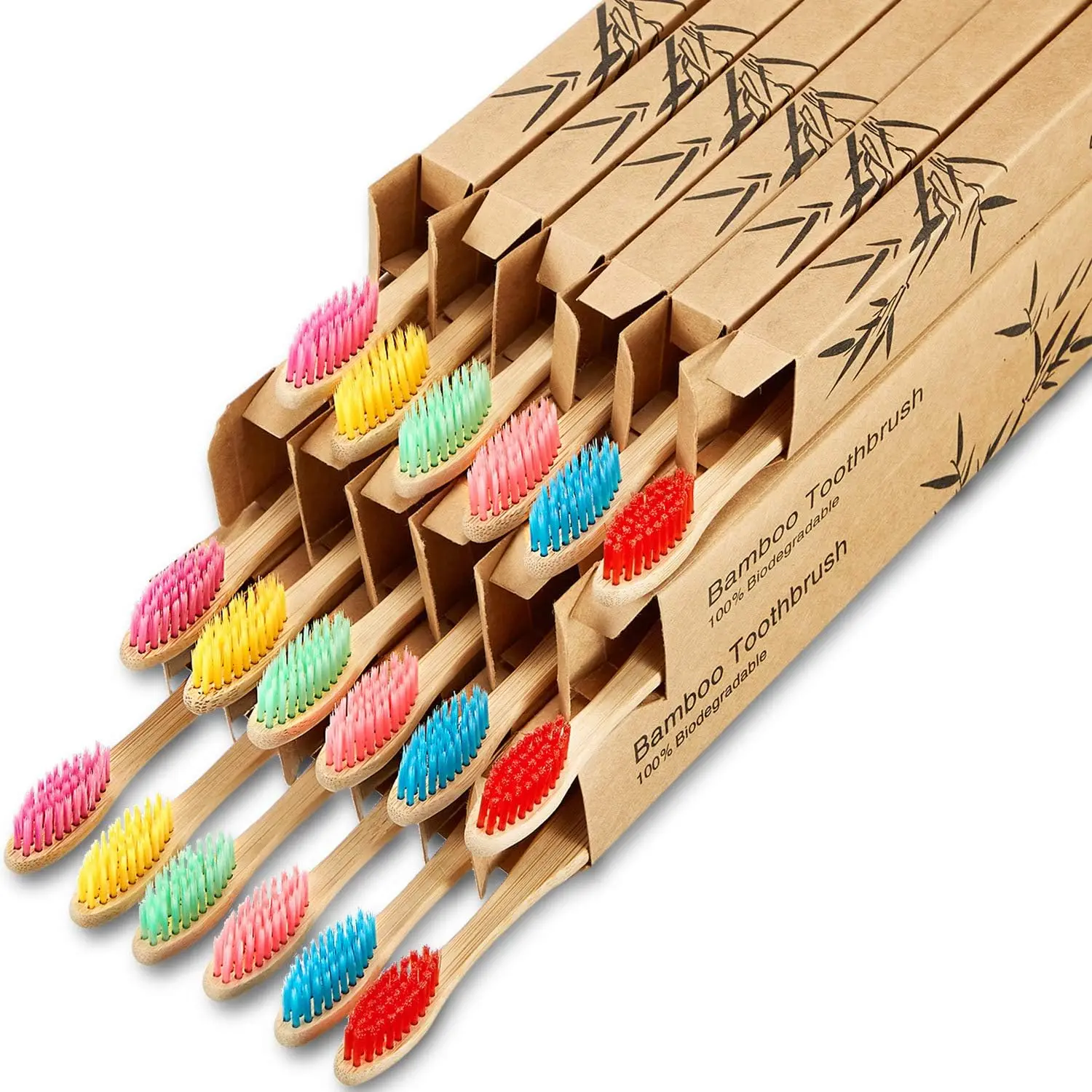 Индивидуальный логотип зубная щетка для домашнего использования одноразовая детская