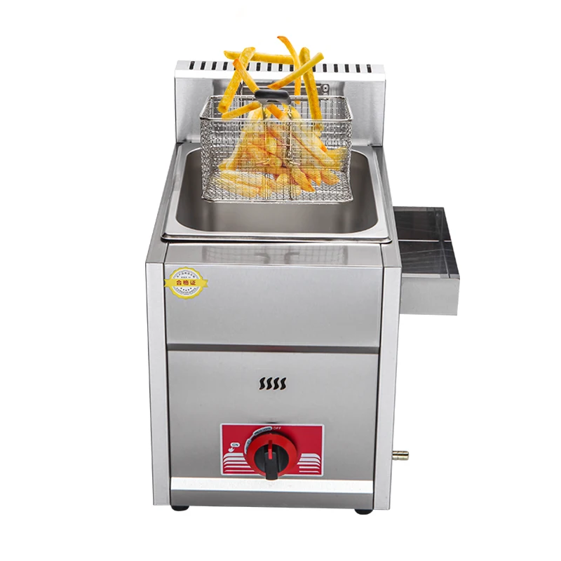 Commercial French Fries Kfc Potato Chips Frying Machine With Basket Electric Deep Fryer For Chicken