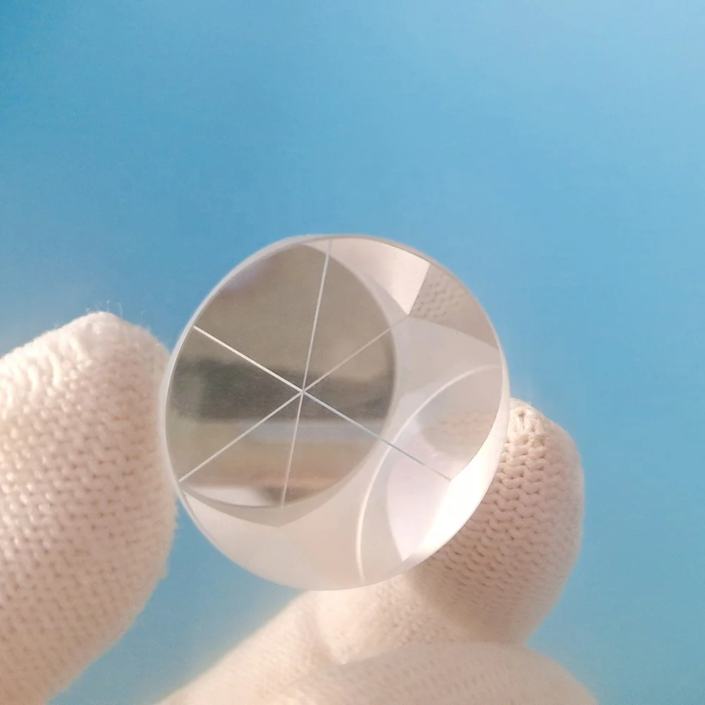 Optical Glass Corner Cube Prisms with 8 arcsec