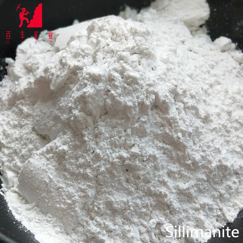 
Wholesale top quality Al2(SiO4)O Ukraine kyanite sillimanite concentrate sand flour powder Al2O3 