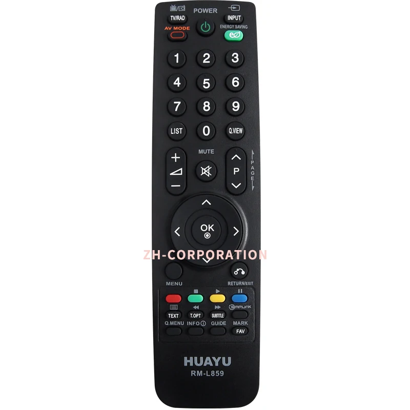 RM-L859 HUAYU UNIVERSAL USE FOR LG LCD LED TV REMOTE CONTROL