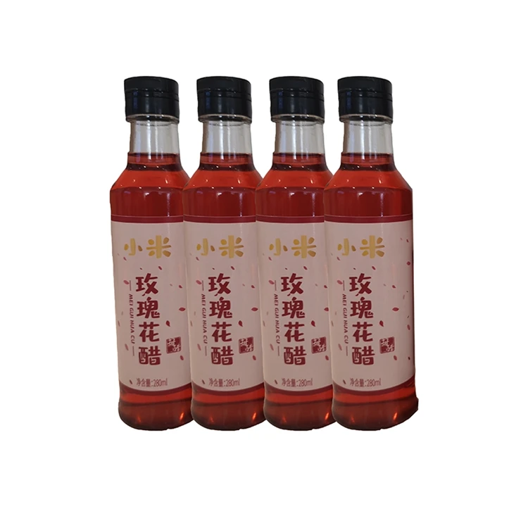 Promotional Various Durable Using Brewing Millet Bottle Vinegar With Rose Sweet Vinegar