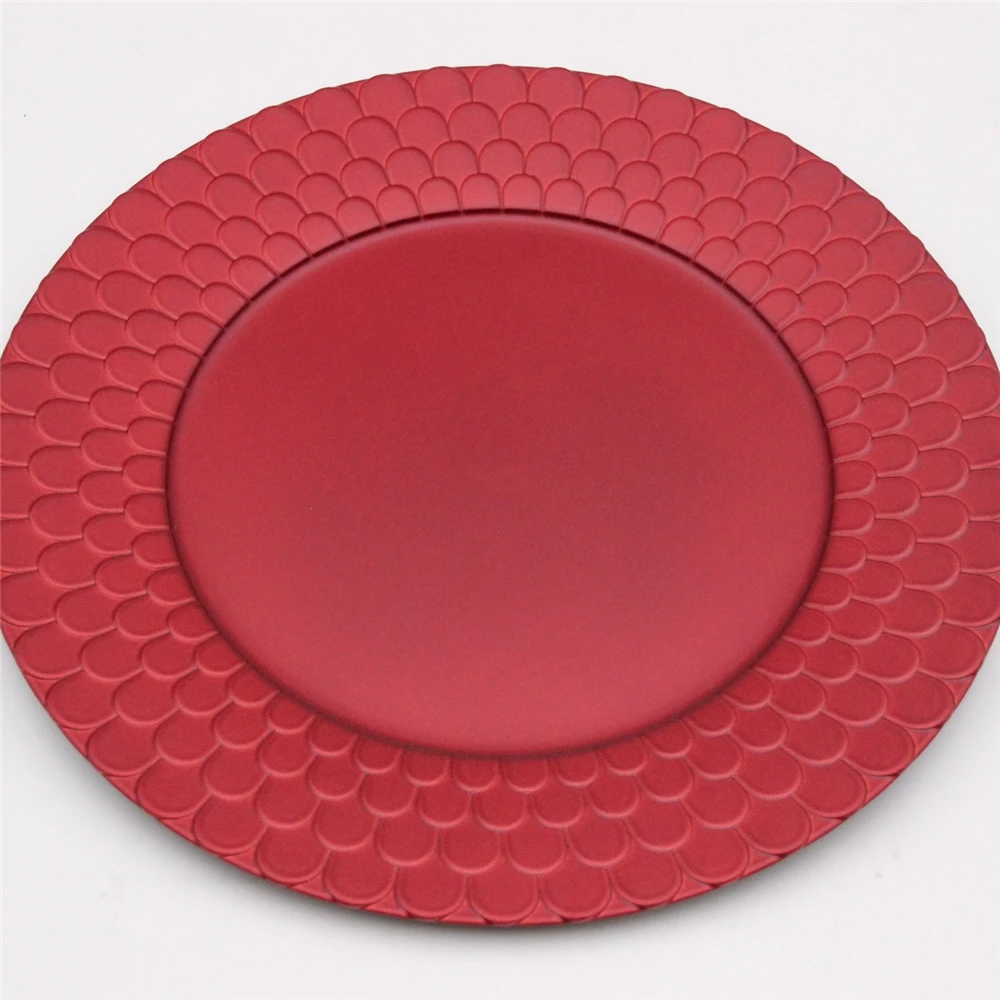 Cheap wholesale high quality reusable hard plastic plates